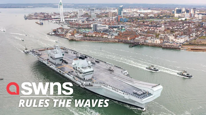 HMS Queen Elizabeth sets sail on her 26,000 nautical mile maiden deployment | SWNS