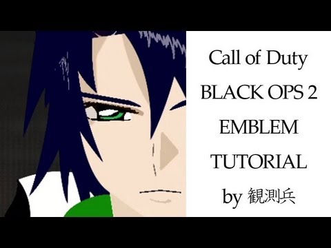 【CoD:BO2】エンブレム 【ガンダムSEED：アスラン】【BLACK OPS 2 ANIME EMBLEM】