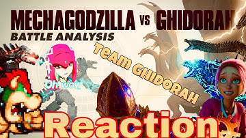 Mechagodzilla vs Ghidorah Battle FACE OFF In-Depth Combat Analysis!- Reaction