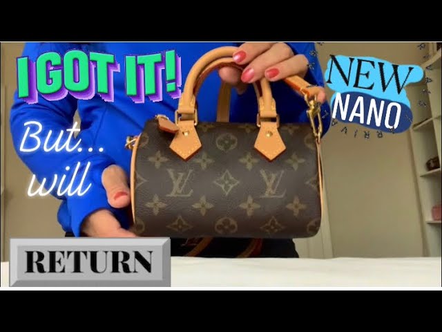 OLD vs NEW Louis Vuitton Nano Speedy Comparison + Mod Shots