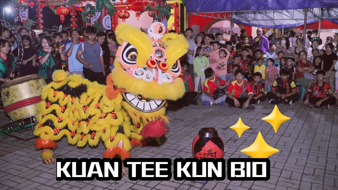 PENAMPILAN BARONGSAI KUAN TEE KUN BIO DI SEJIET TJO SU BIO KE 76 TAHUN 🙌