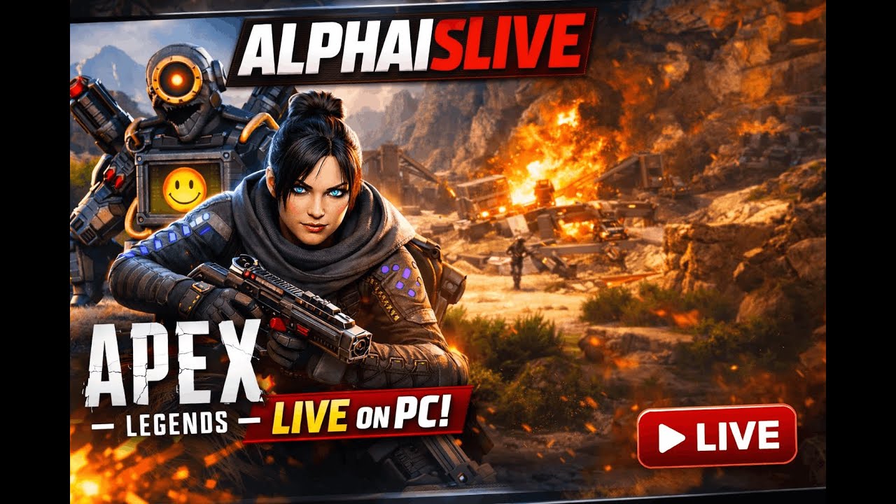 Alpha is live | loot first , aim never | APEX LEGENDS