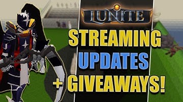 🔴LIVE : Lunite RSPS Updates! Hosting giveaways & more! 200+ online!! (free stuff for new players) 🔴
