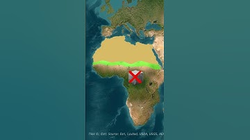 Africa Is Building a Wall You’ve Never Heard Of 🌍🌱 #geography #map