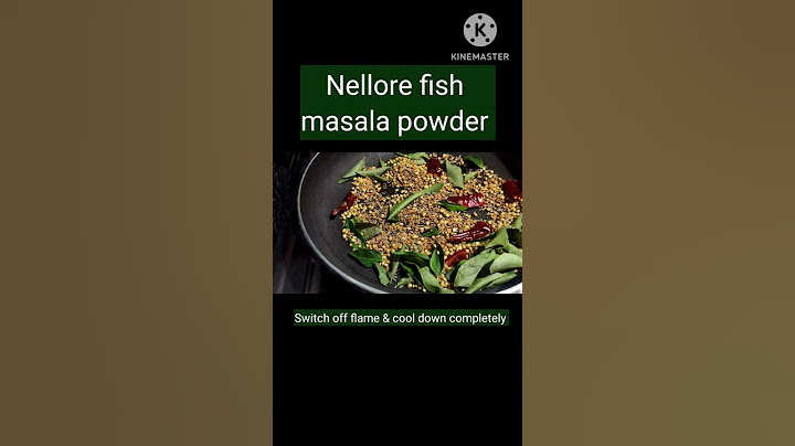 நெல்லூர் மீன் மசாலா பொடி செய்முறை #shorts #viralshorts #nellore #fishmasala #powder