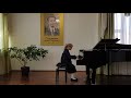 Матвейкина Мария , 8 лет , С. Бельтюков «Птенчик» из цикла пьес для фортепиано «Веселый паровозик»