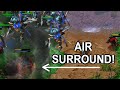 Flying units surround ... well ... kind of | Warcraft 3 Reforged Classic gfx