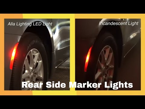 Replace | Change Chrysler Pacifica Rear Side Marker Light, Install LED