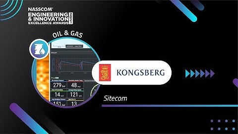 NASSCOM ER&D Showcase 2021: Sitecom by Kongsberg
