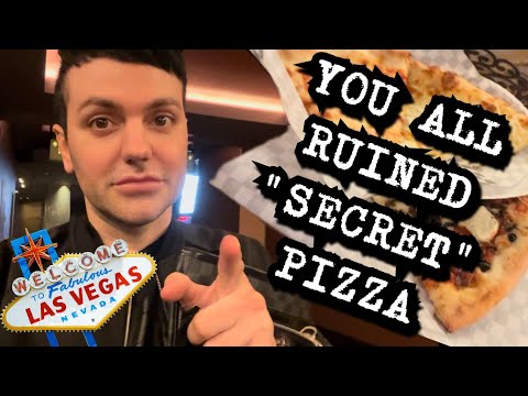 You all RUINED "SECRET PIZZA" at The Cosmopolitan of Las Vegas 🍕