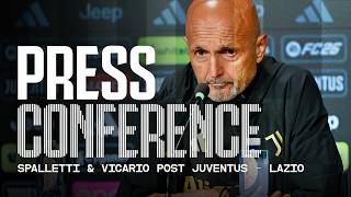 SPALLETTI IR VICARIO KALBA | SPAUDOS KONFERENCIJA | JUVENTUS – LAZIO