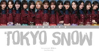 Sakurazaka46 (櫻坂46) - TOKYO SNOW (Kan/Rom/Eng Color Coded Lyrics)