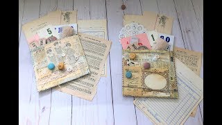 Collage Envelope using Vintage Advertising ephemera