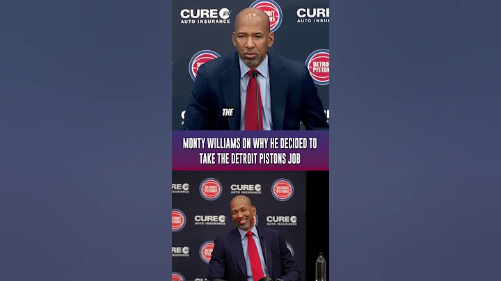 Monty Williams on why he took the Detroit Pistons job - DayDayNews