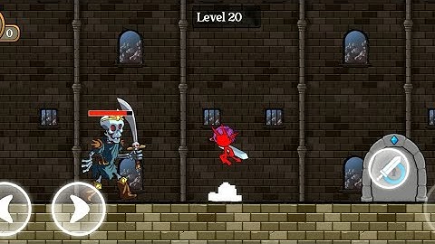 Red Stickman Adventure Animation (Level 16-20 ) Android IOS Gameplay