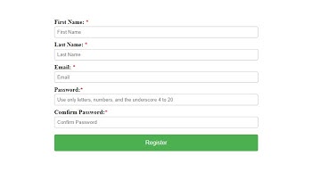 USER REGISTRATION SYSTEM PHP MySQL HTML CSS