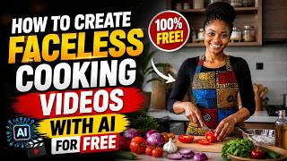 How To Create Faceless Cooking Video With For Free (Faceless YouTube Automation)