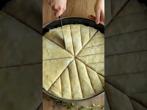 Baklava Dilimi Nasıl Kesilir ? #baklava #youtubeshorts