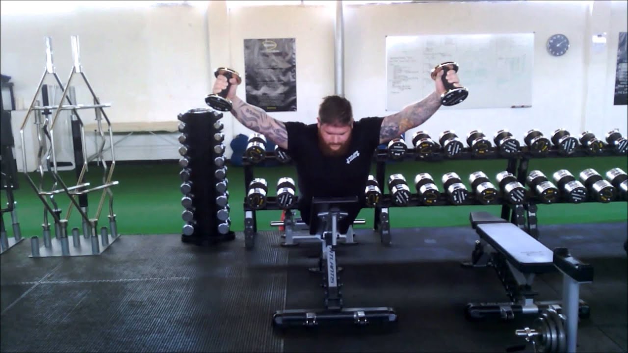 Bilateral Trap 3 Raise (Prone on 30 Degree Incline) YouTube