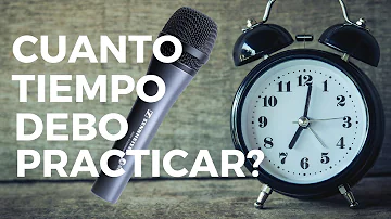 ¿Cuánto tiempo puedes cantar al día?