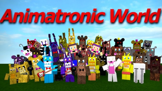 CRIANDO O 'FROXXY' FOXY + FREDDY no ROBLOX Animatronic World 