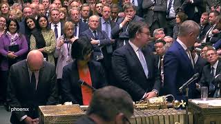 Brexit Verkündung Ergebnis Für Letwin-Antrag Englisch