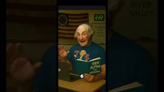 George Washington shares his thoughts on “6-7” #teacher #historyteachers  #georgewashington #history