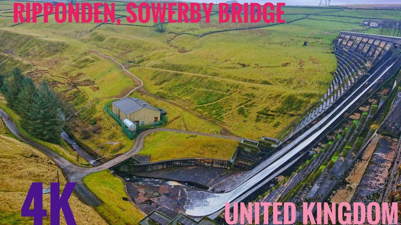 Ripponden, Sowerby Bridge United Kingdom 4K