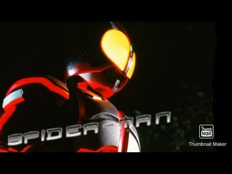 I added Spiderman music to A Kamen Rider Faiz scene