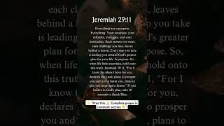  Gods Plan For Your Finances  Jeremiah 2911  Believe U0026 Receive grace jesus 2025 gospel hope
