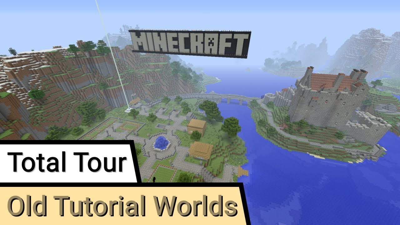 I Built The Minecraft Xbox 360 Tutorial World From Scratch 