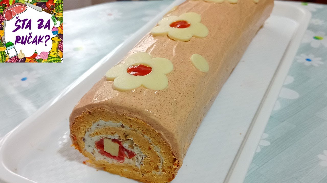 Slani rolat sa pečenom paprikom i kačkavaljem