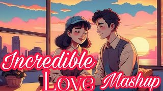 Incredible Love Mashup { Slowed And Reverb Lofi Mashup } Chill out Love Mashup