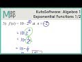 Exponential Functions Quiz