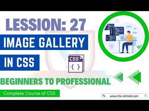 CSS Tutorials for Beginners: How to Create Photo-Gallery in HTML and CSS Hindi Urdu | Learn CSS