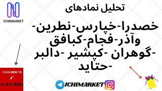 تحلیل و به روز رسانی نمادهای #خصدرا#خپارس#نطرین#وآذر#فجام#کبافق #گوهران #کپشیر #دالبر #حتاید