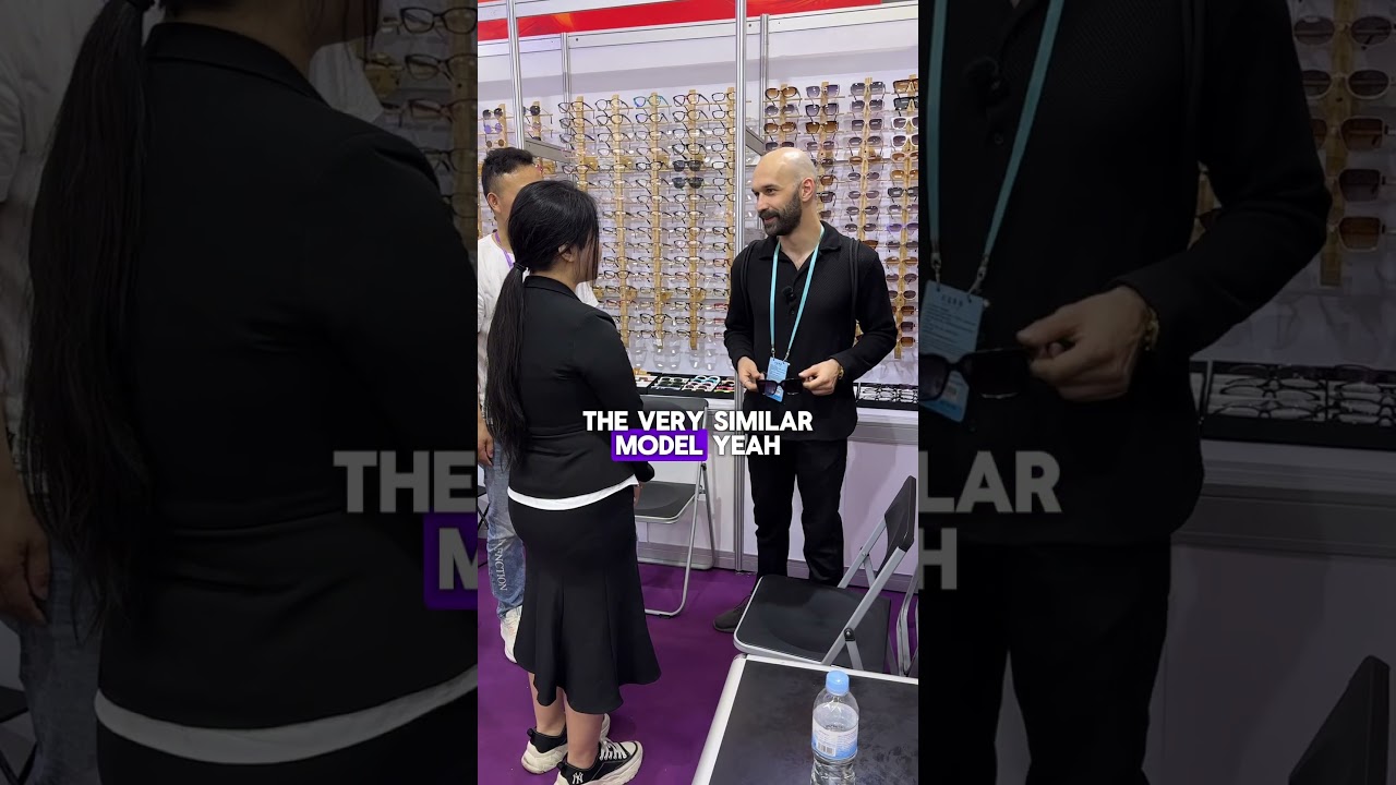 The cheapest sunglasses from canton fair in Guangzhou #china #madeinchina #agentinchina