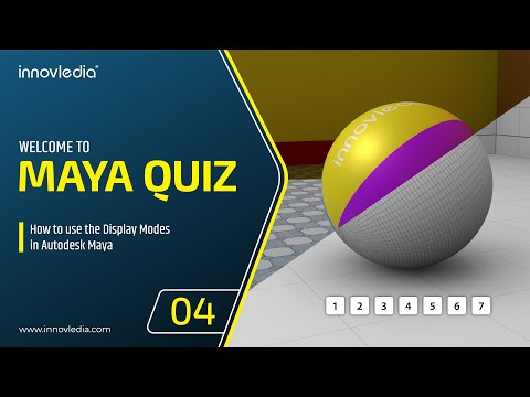Maya Quiz - 04 • Using the Display Modes
