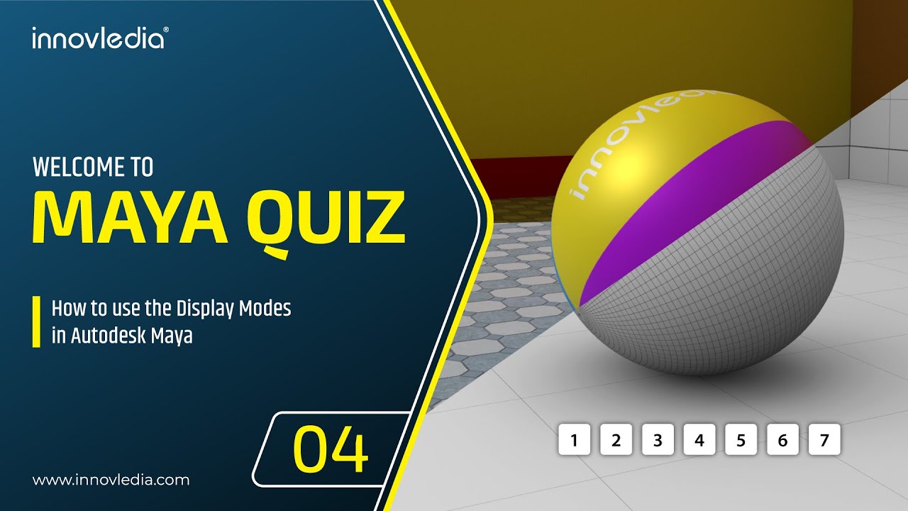 Викторина по Maya - 04 • Использование режимов отображения