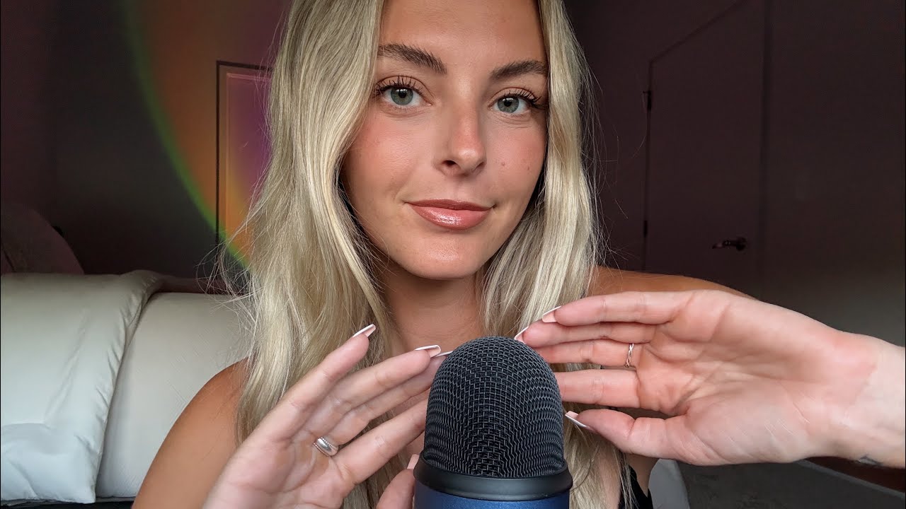 ASMR | Upclose Mouth Sounds and Delicate Mic Scratching ASMR | Upclose Mouth Sounds and Delicate Mic Scratching