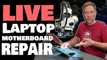 Can I Repair A Laptop Motherboard LIVE? But You Choose The Repair!