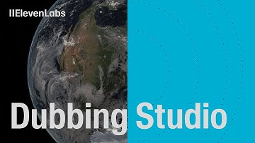 ElevenLabs Dubbing Studio