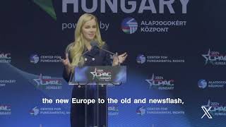 Eva Vlaardingerbroek's full speech delivered at CPAC Hungary April 2024