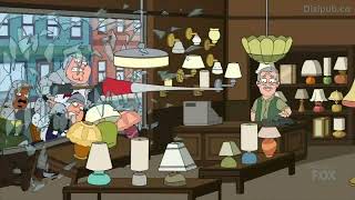 Family Guy - Peter Ve Arkadaşları Avize Dükkanına Çarpıyor Chandelier Shop Türkçe Altyazılı 1080P