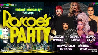 Mhi'ya Iman Le'Paige & Jessica Wild  Roscoe's RuPaul's Drag Race Season 16 Viewing Party