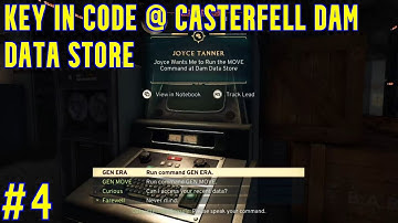 Key in Code at Casterfell Dam Data Store in Atomfall