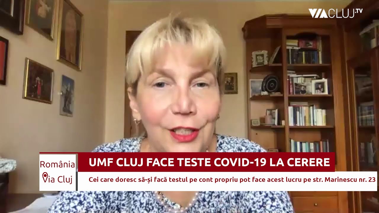 Third teacher magnet UMF Cluj face teste COVID-19 la cerere - YouTube