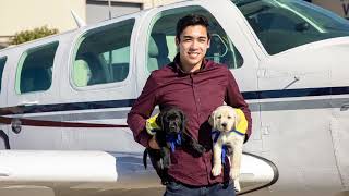 Precious Cargo: Volunteer Pilots Transport Puppies | Canine Companions