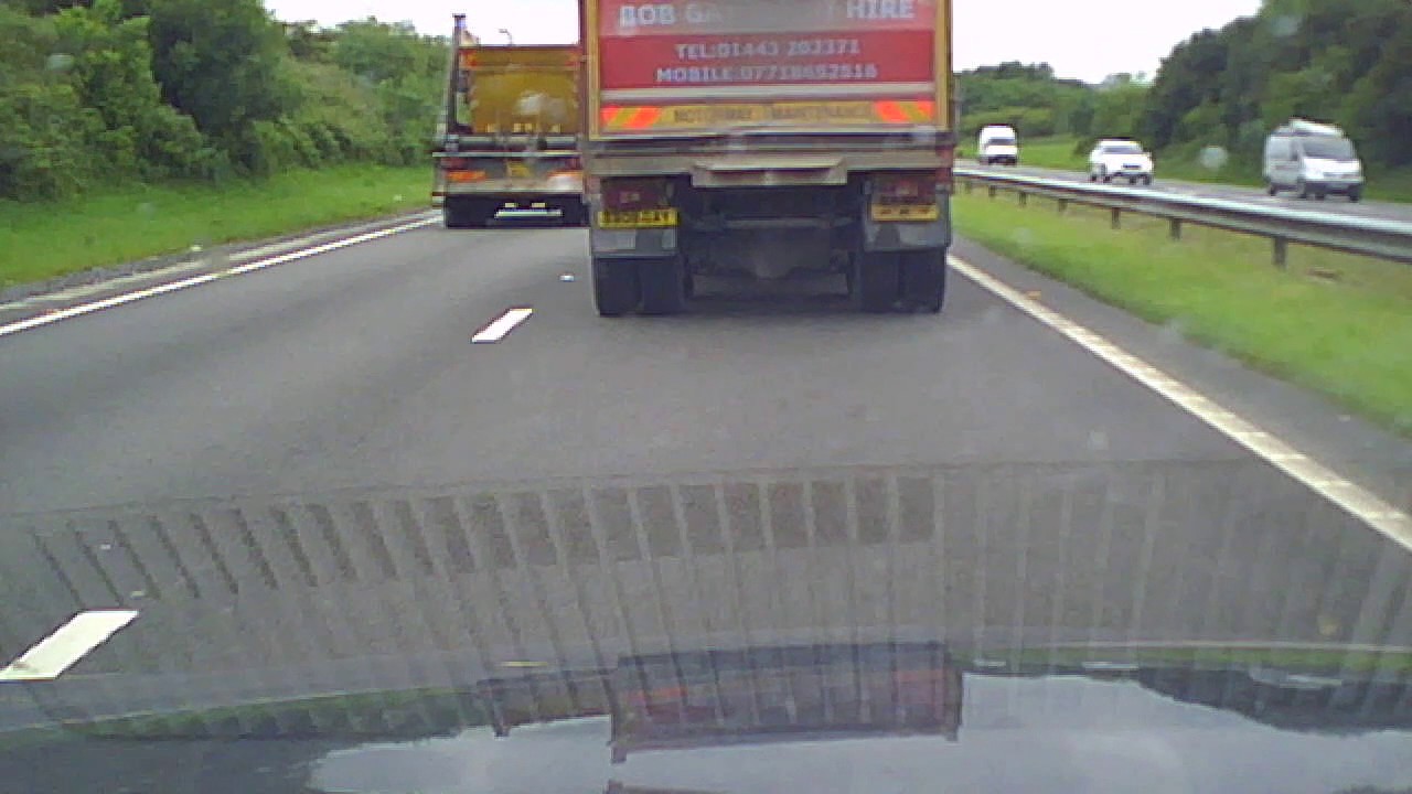 Bob Gay Plant Hire truck being badly driven YouTube
