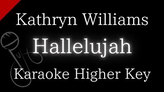 【Karaoke Instrumental】Hallelujah / Kathryn Williams【Higher Key】